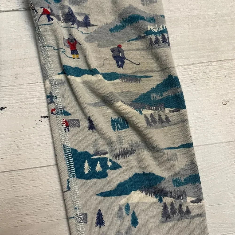 Hanna andersson ski print pajamas‎ 110/5